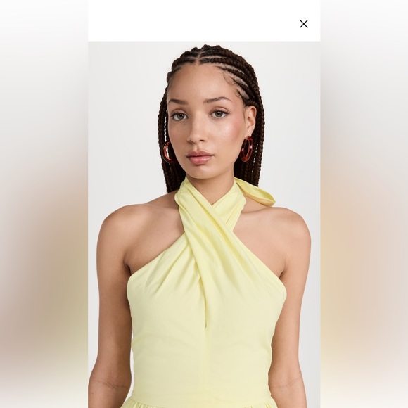 NWT Staud Smocked Kai Top in Sunray - Picture 3 of 5